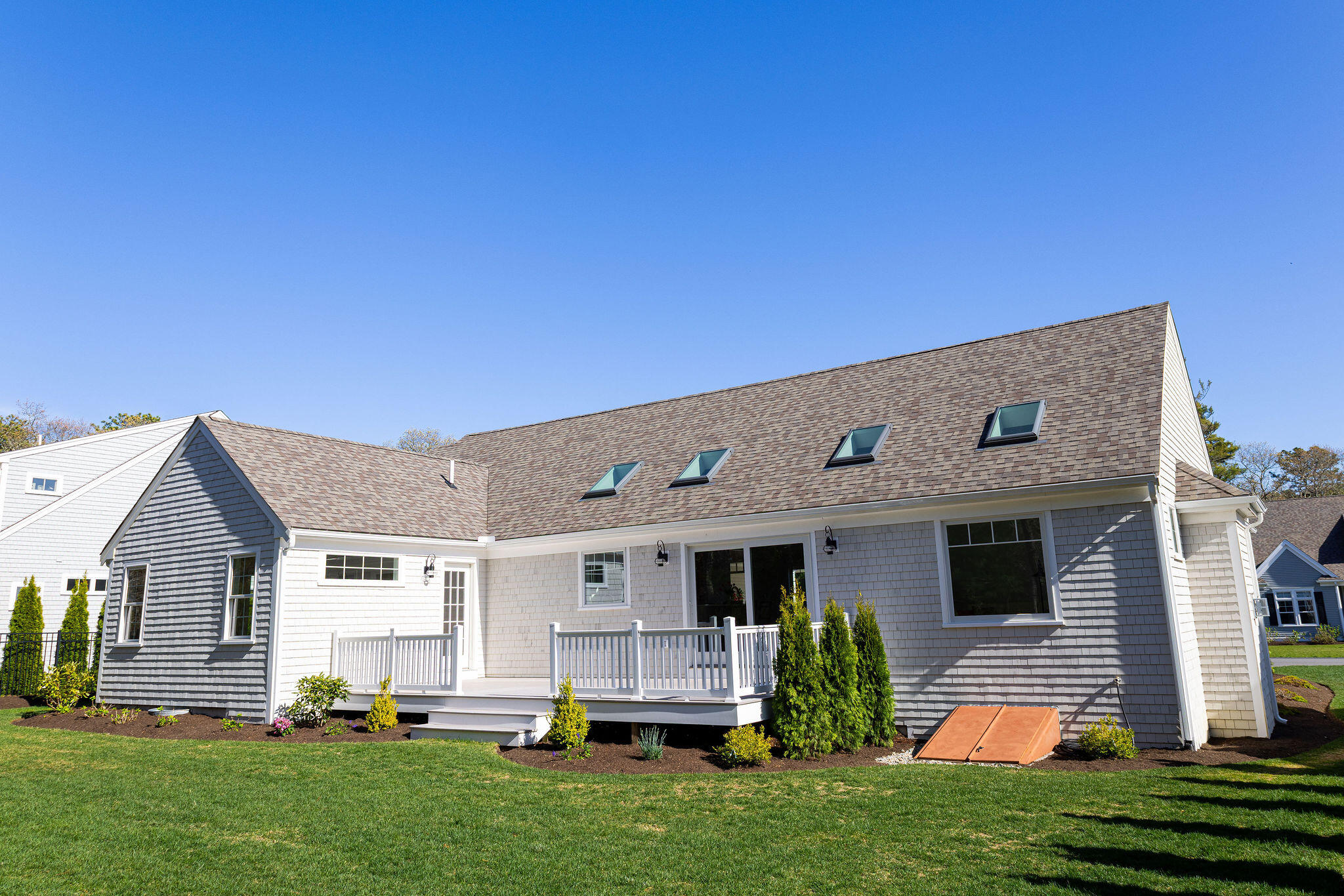 55 Blue Castle Drive Mashpee, MA 02649 - Photo 9 of 52 a view of a house with backyard