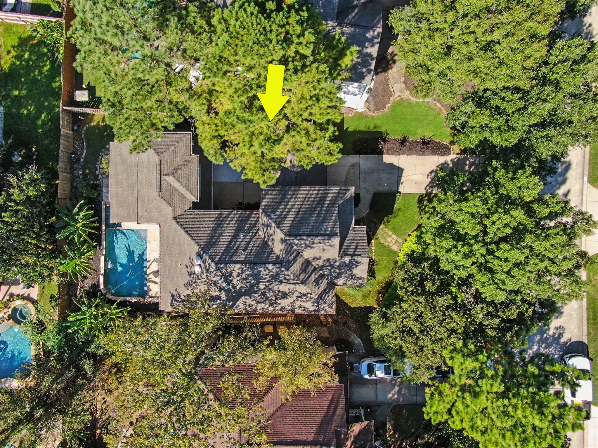 55 South Bethany Bend Circle Spring, TX 77382 - Photo 26 of 28 Drone view of home.