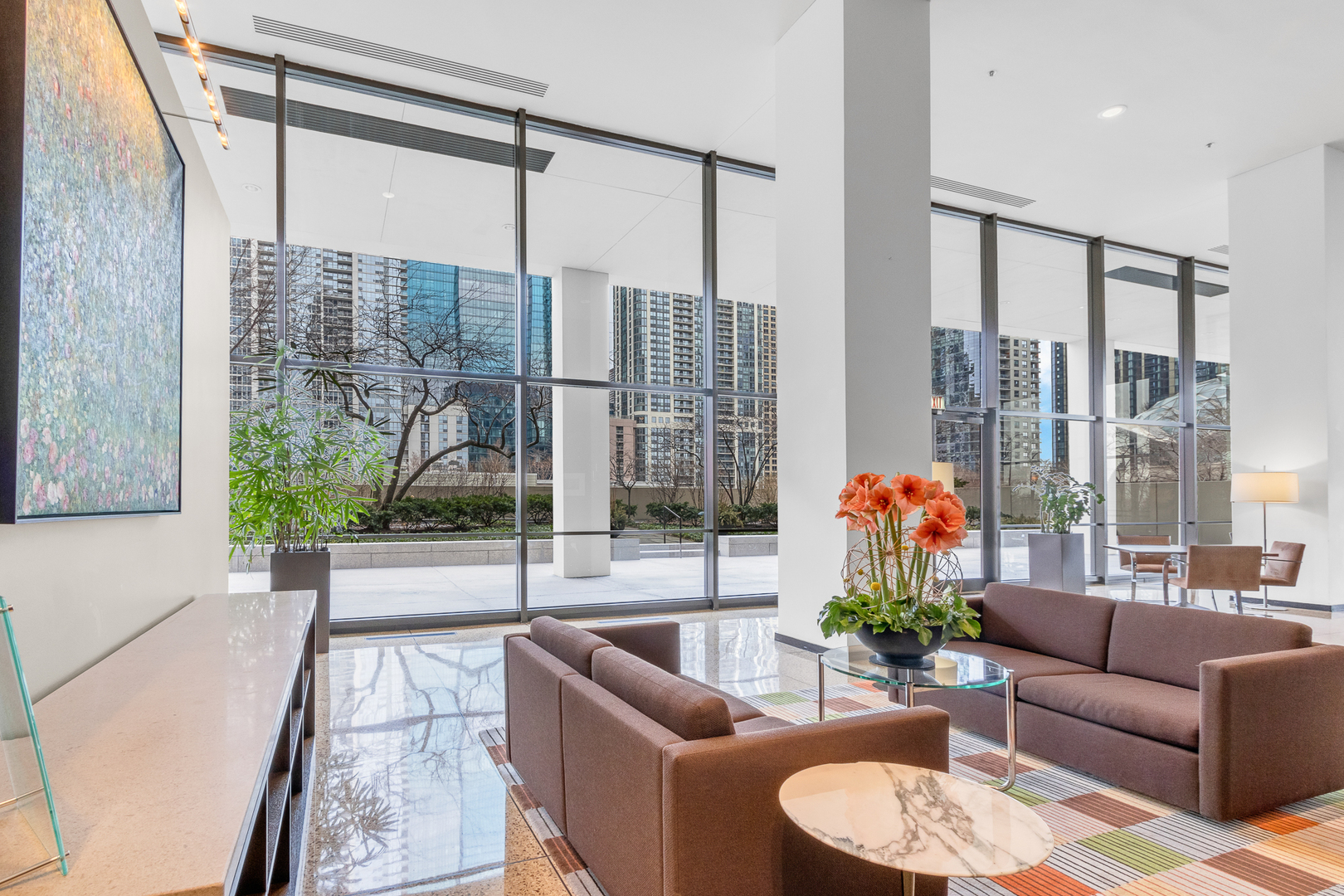 360 East Randolph Street, Unit 2307 Chicago, IL 60601 - Photo 22 of 34 a living room with furniture and a large window