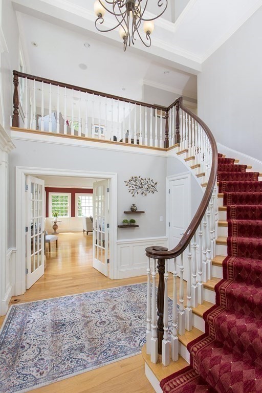 43 Carlton Road Newton, MA 02468 - Photo 2 of 23 a view of entryway and hall with wooden floor