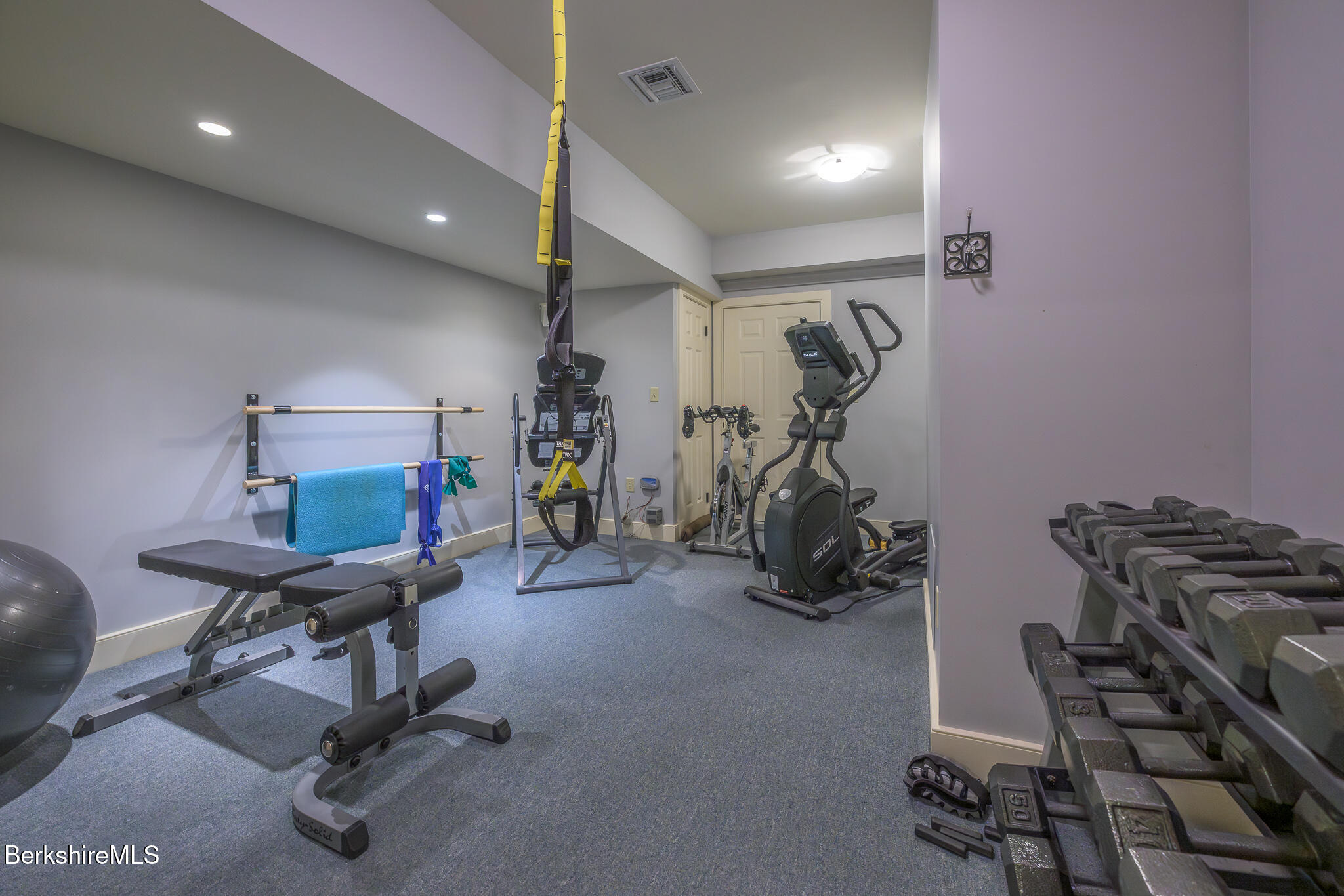 430 Lenox Road Richmond, MA 01254 - Photo 51 of 66 a view of a room with gym equipment