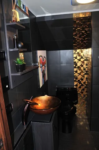 a room with storage and utility