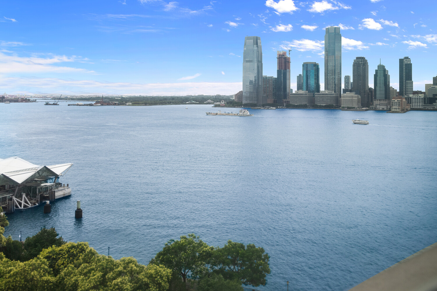 20 River Terrace, Unit 16N Manhattan, NY 10282 - Photo 8 of 9 a view of a lake view