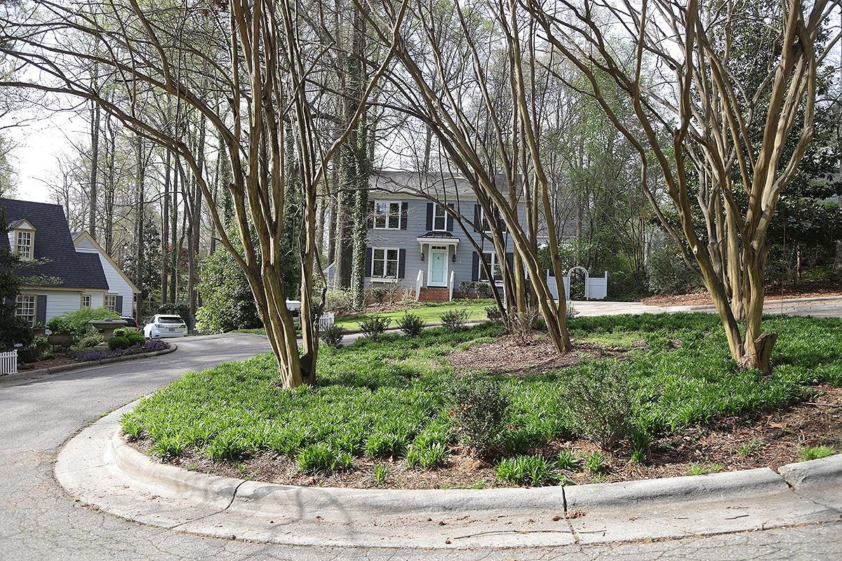 4604 Gunston Place Raleigh, NC 27612 - Photo 2 of 31 View from Cul-de-Sac