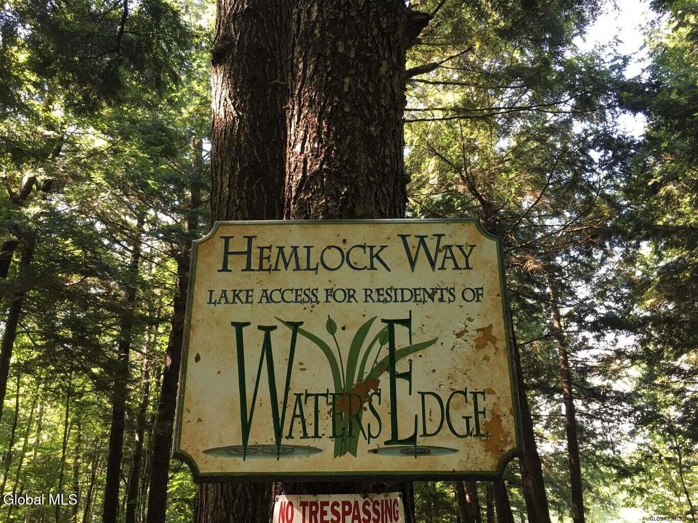 Hemlock Trail to Pond Residence