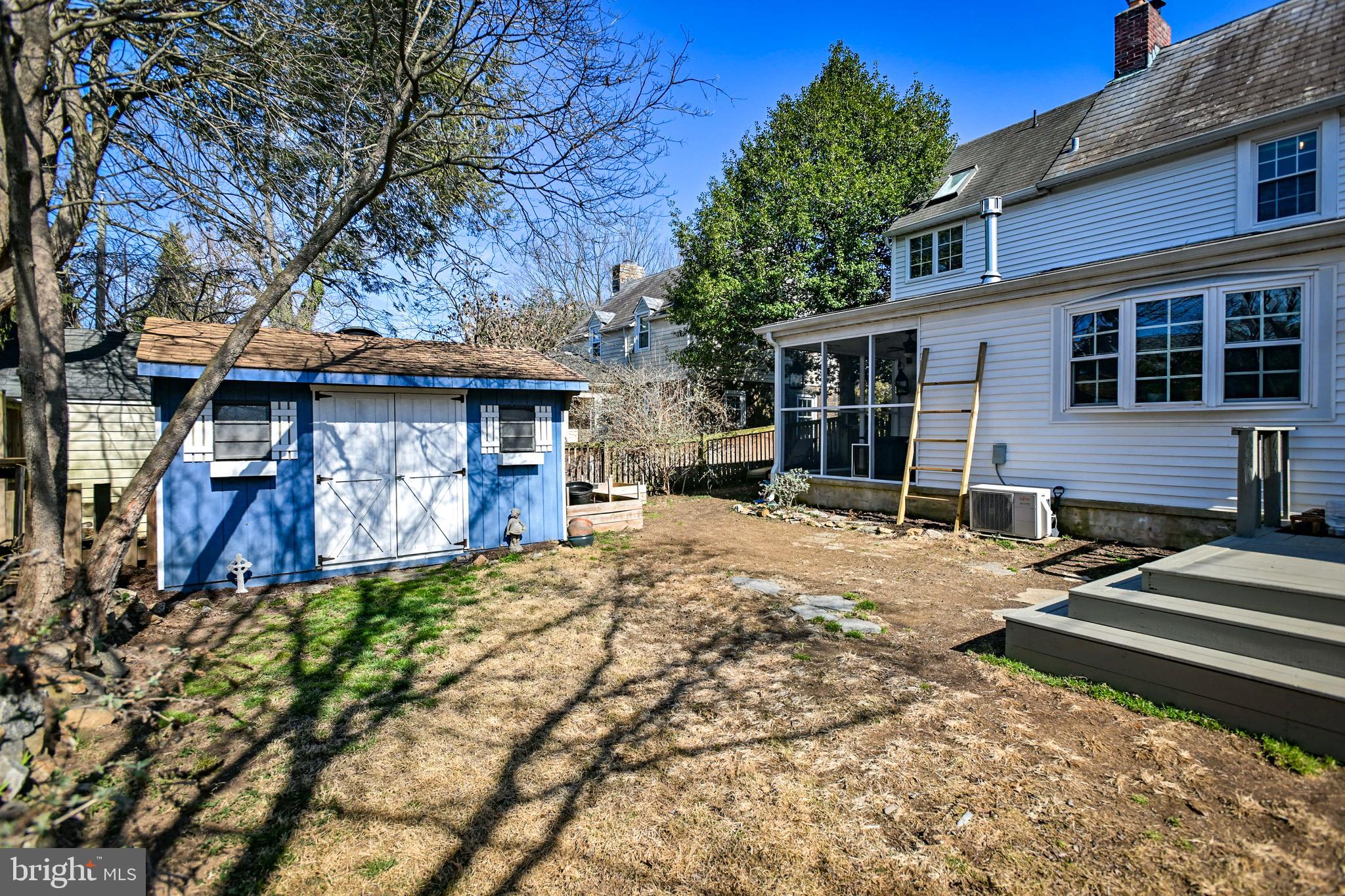 310 Weatherbee Road Towson, MD 21286 - Photo 55 of 55 Rear Fenced Yard with Shed
