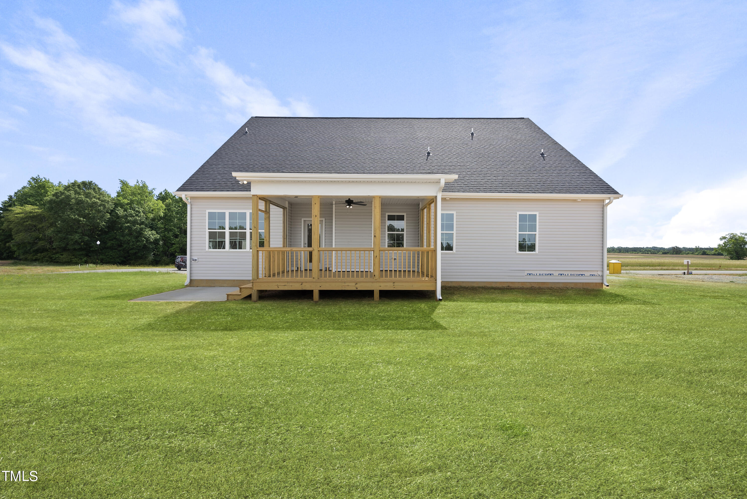 Enhanced to show the lawns potential.