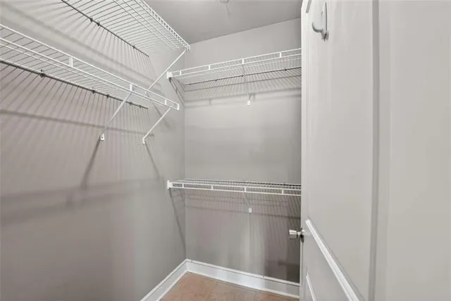 a view of walk in closet