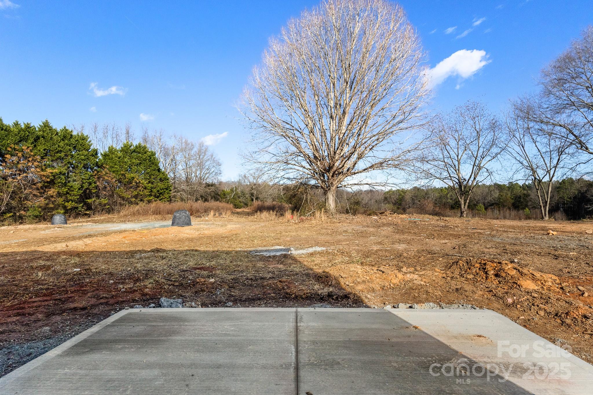 3307 Old Pageland Monroe Road Monroe, NC 28112 - Photo 35 of 35 a view of yard covered with snow in front of house