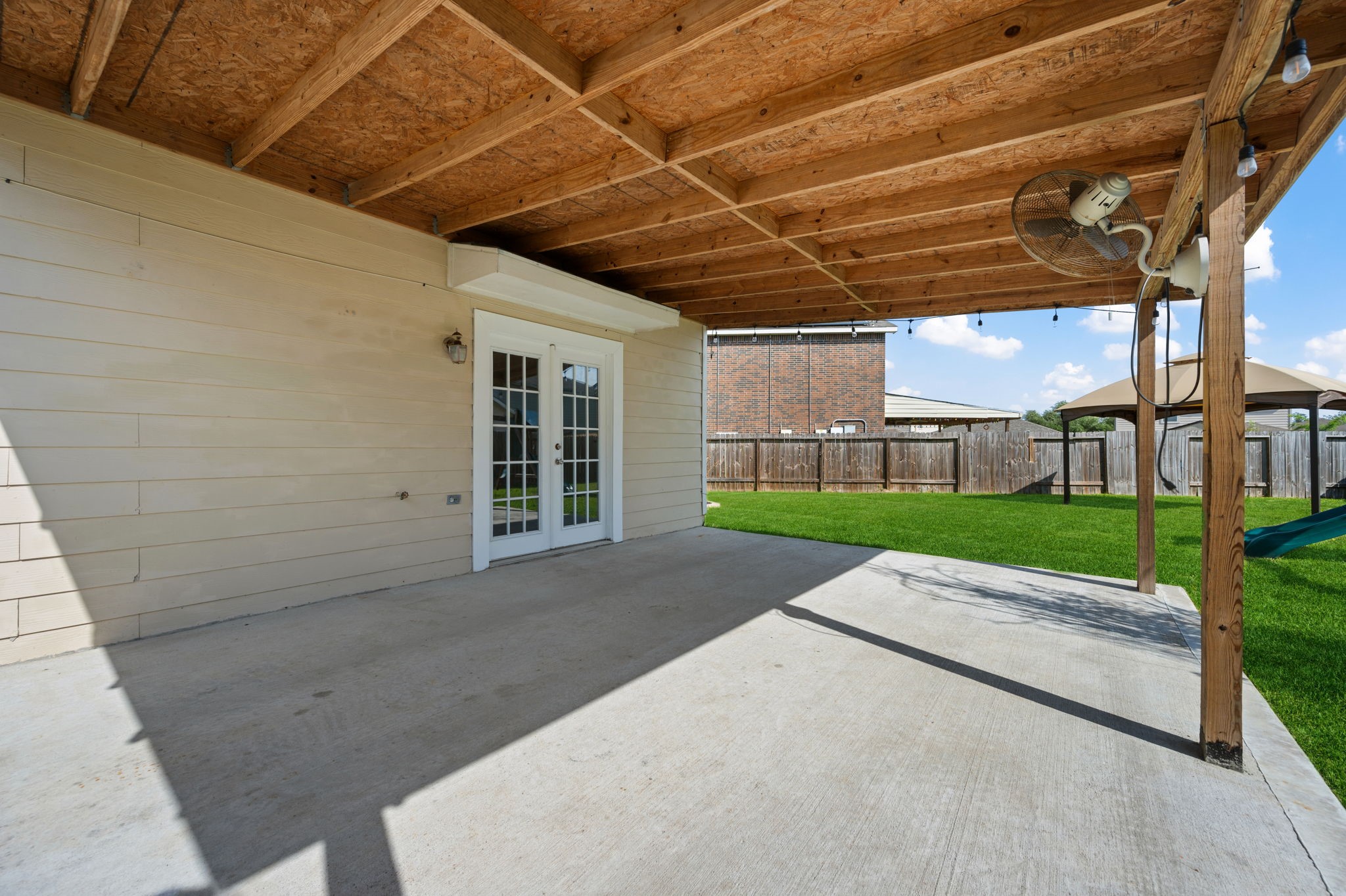 12819 Blue Timbers Court Houston, TX 77044 - Photo 23 of 26 a view of outdoor space yard and garage
