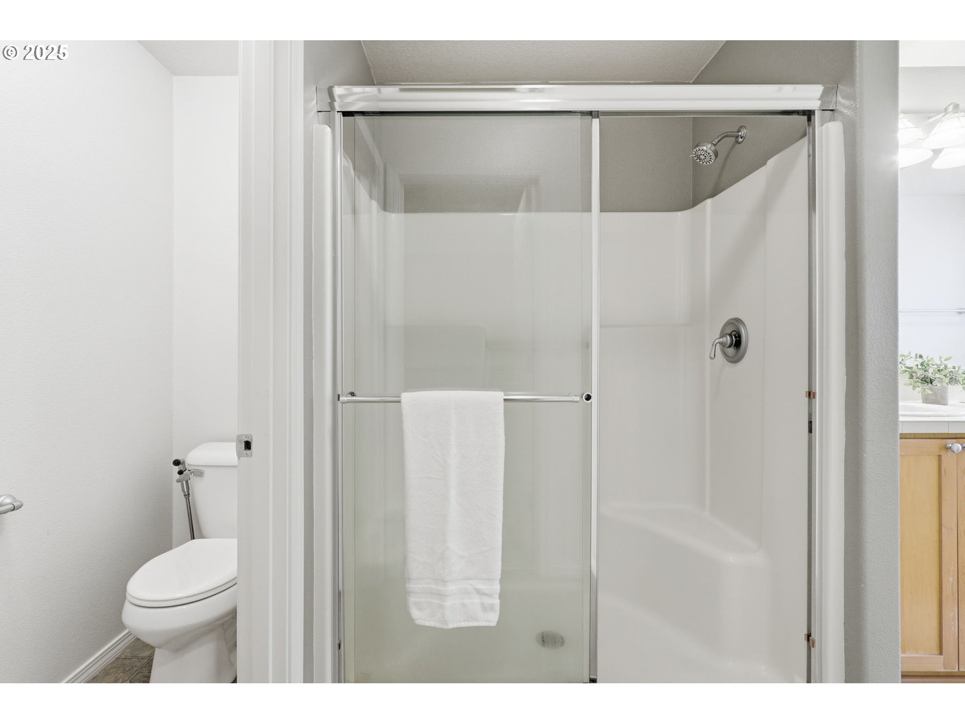 1706 Southwest 172nd Terrace Beaverton, OR 97003 - Photo 24 of 45 a bathroom with a toilet and a shower