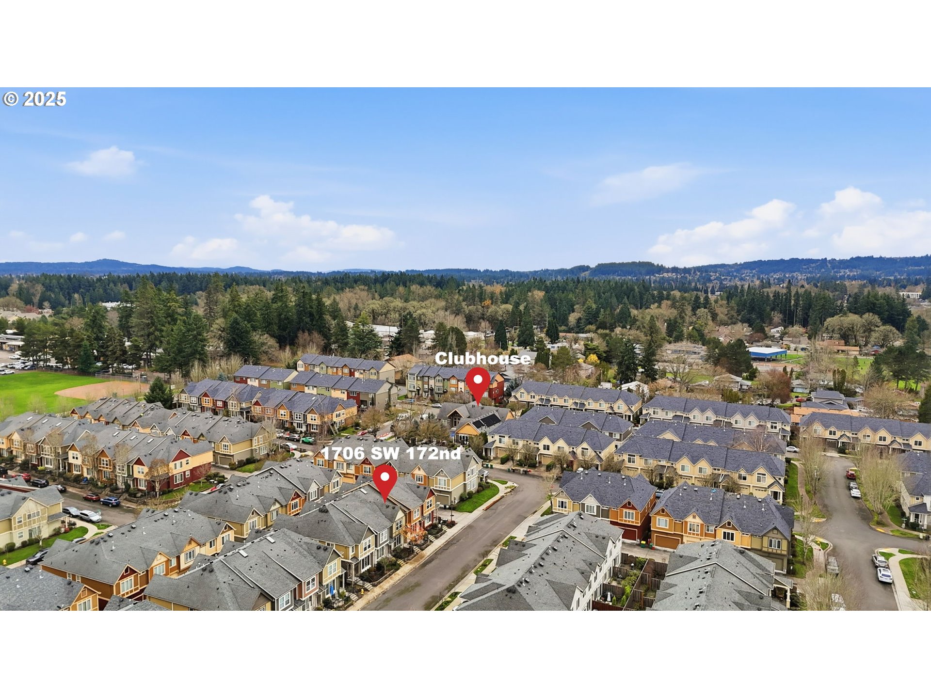 1706 Southwest 172nd Terrace Beaverton, OR 97003 - Photo 34 of 45 a view of a city