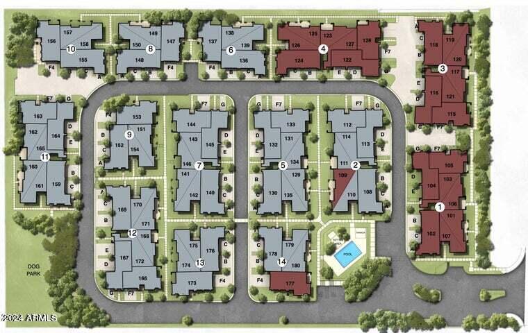 3900 East Baseline Road, Unit 171 Phoenix, AZ 85042 - Photo 19 of 27 Map of complex