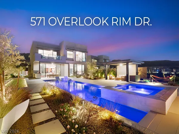 $4,500,000 | 571 Overlook Rim Drive, Henderson, NV 89012