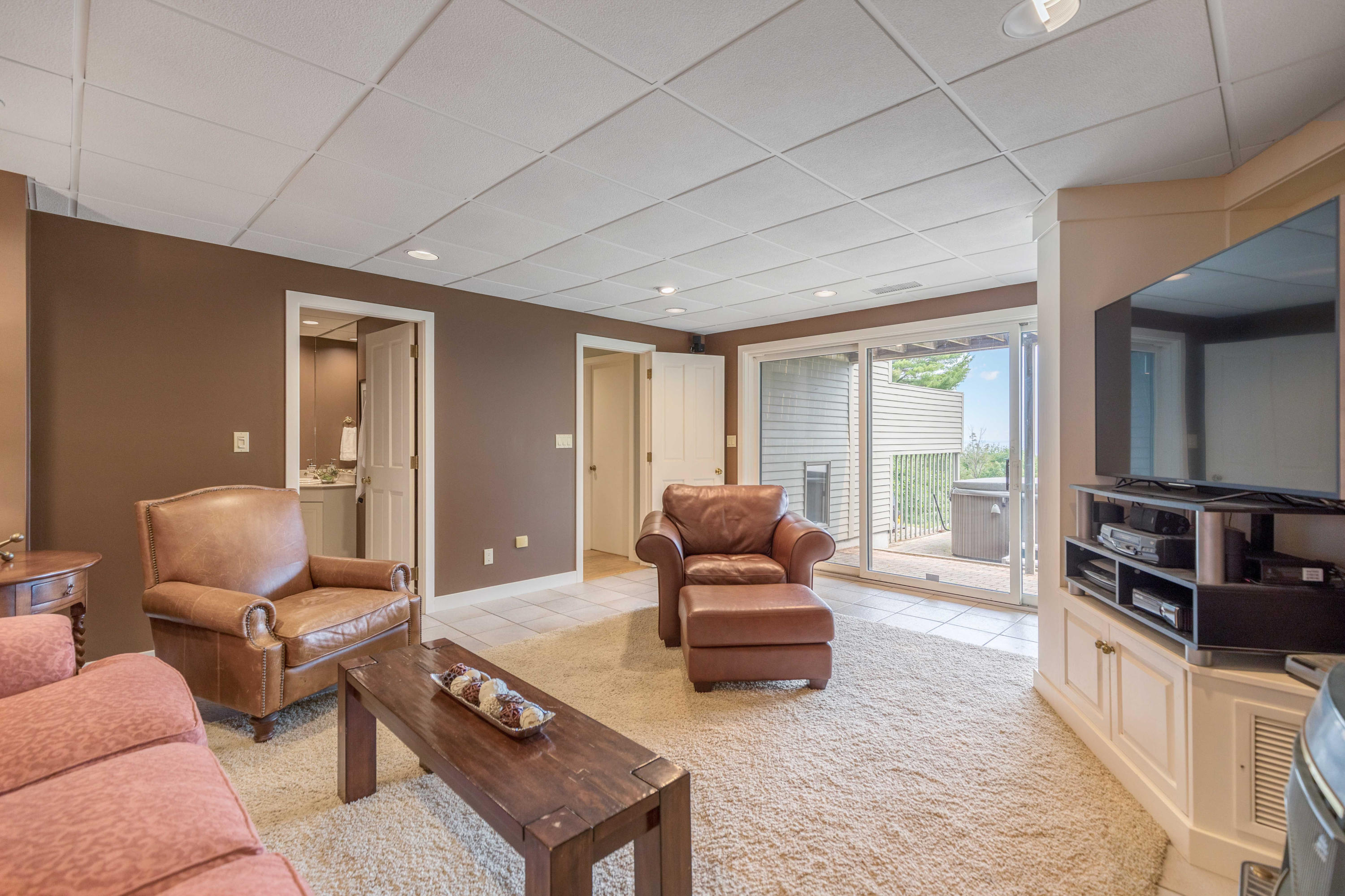 71 Schooner Ridge Road Cumberland Foreside, ME 04110 - Photo 40 of 57 Lower Level Family Room