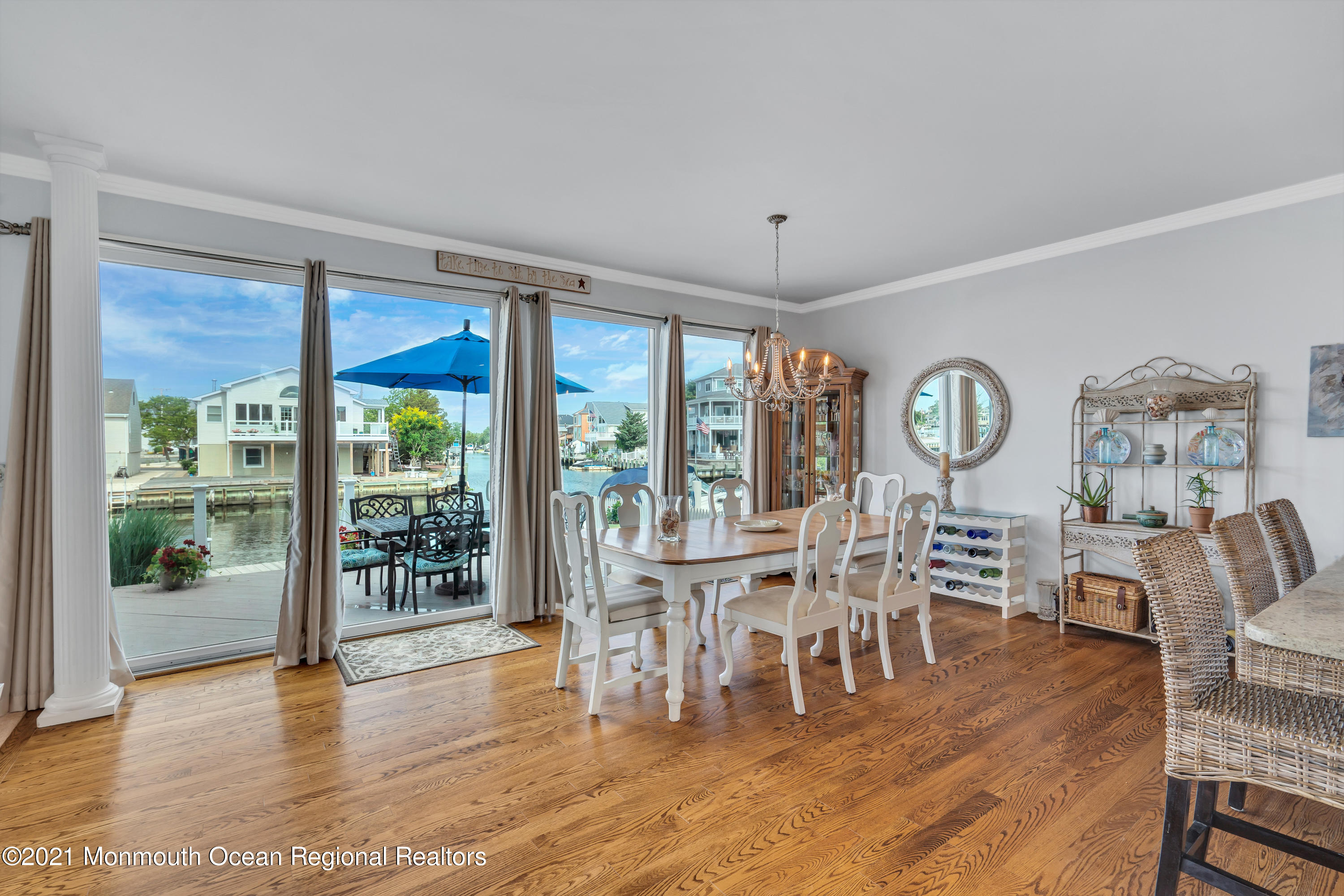 6 Pilot Road Toms River, NJ 08753 - Photo 11 of 35 a view of a dining room with furniture window and wooden floor