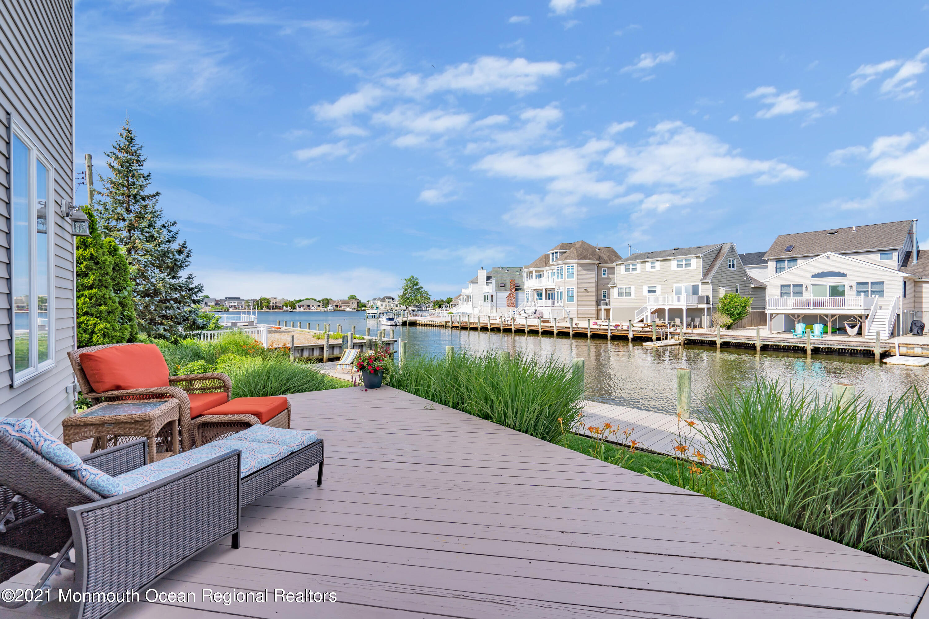 6 Pilot Road Toms River, NJ 08753 - Photo 15 of 35 a view of a lake with a terrace
