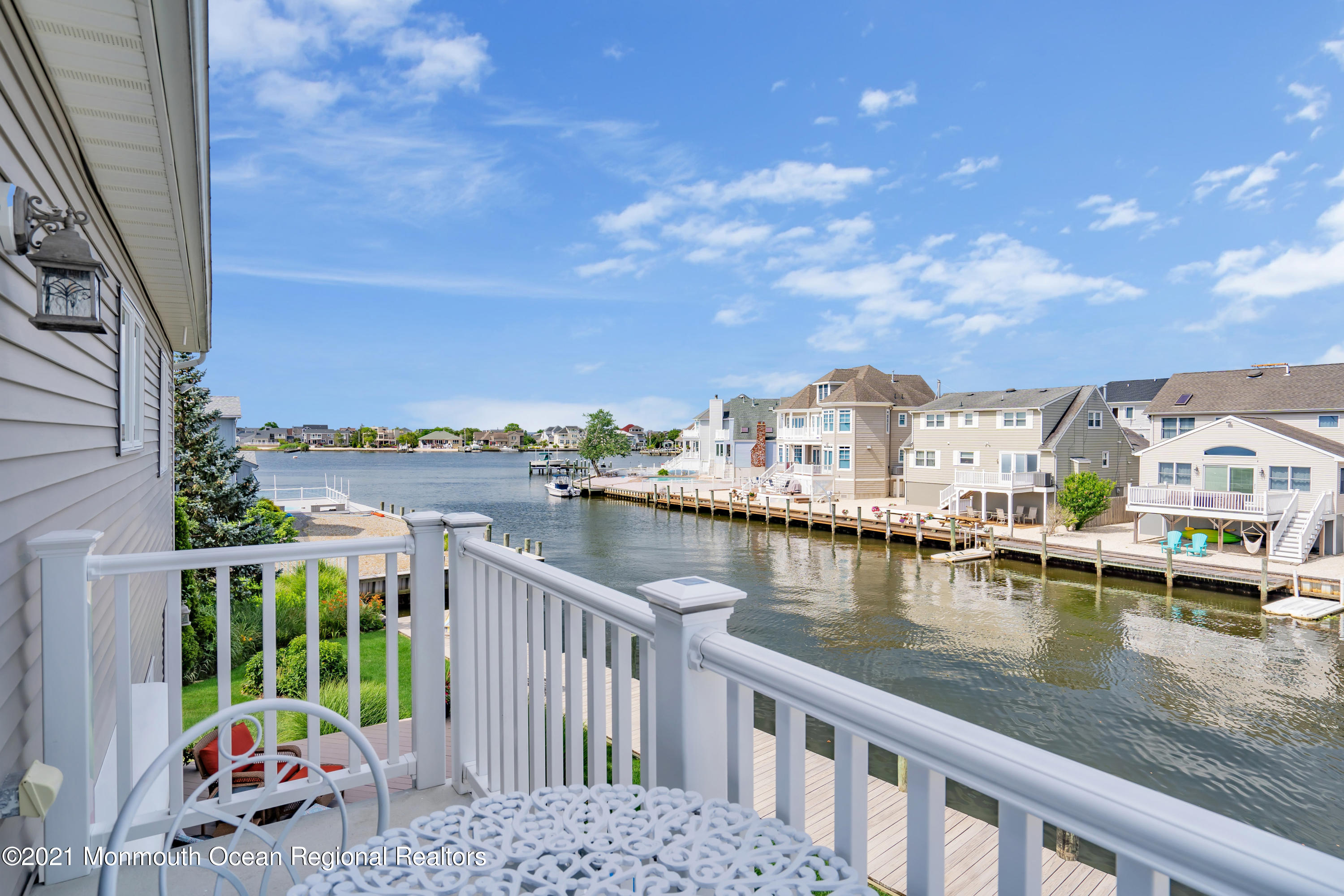 6 Pilot Road Toms River, NJ 08753 - Photo 23 of 35 a view of a lake with a balcony