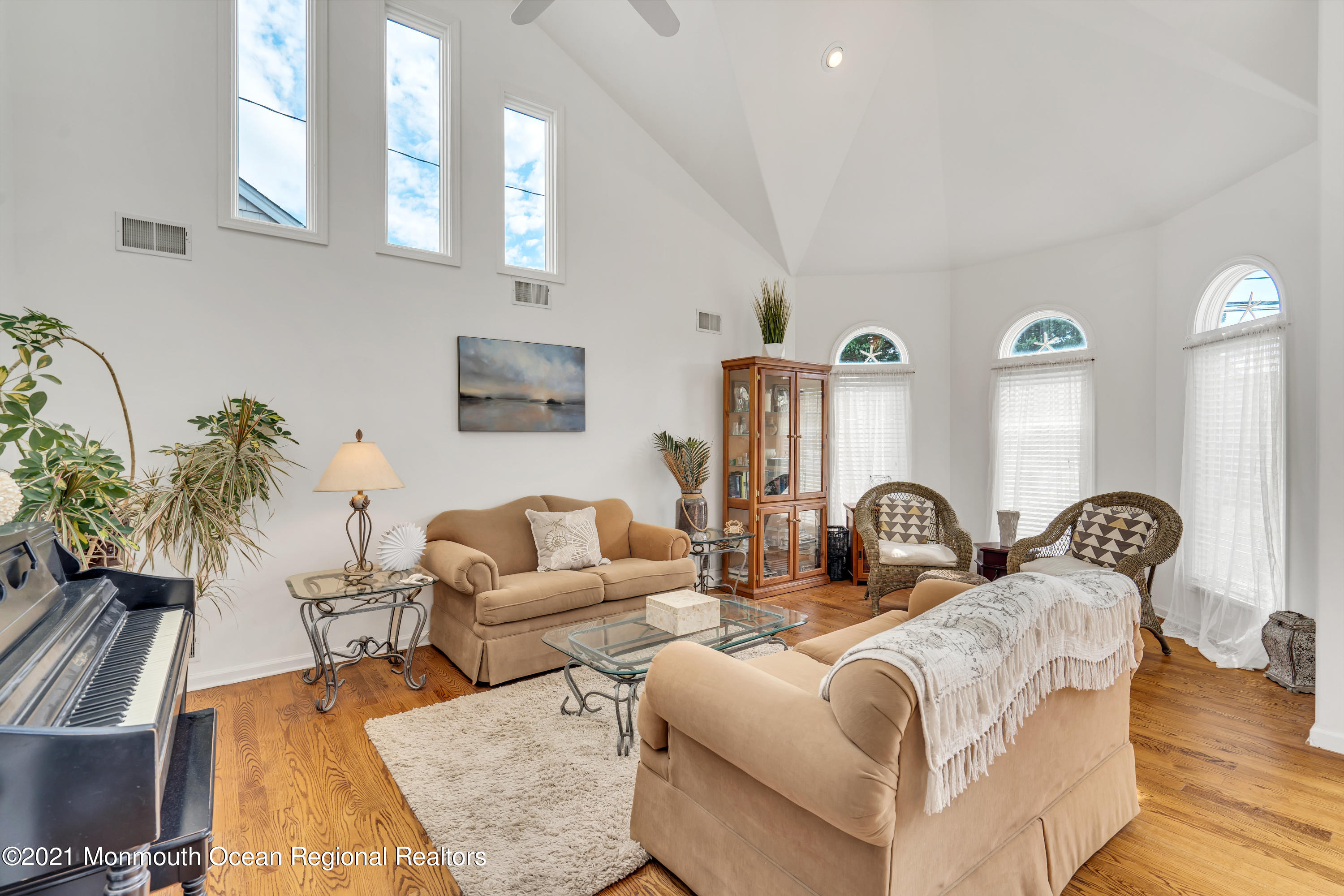 6 Pilot Road Toms River, NJ 08753 - Photo 5 of 35 a living room with fireplace furniture and a potted plant