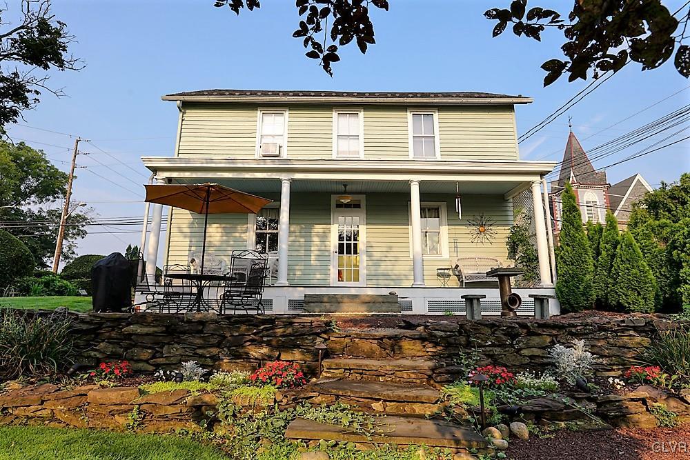 684 Church Road Riegelsville, PA 18077 - Photo 9 of 37 a front view of a house with yard