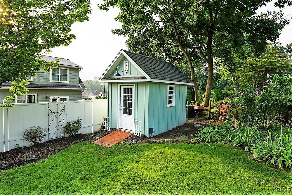 684 Church Road Riegelsville, PA 18077 - Photo 10 of 37 a view of a house with backyard