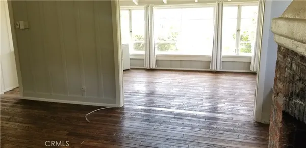 a view of an front door