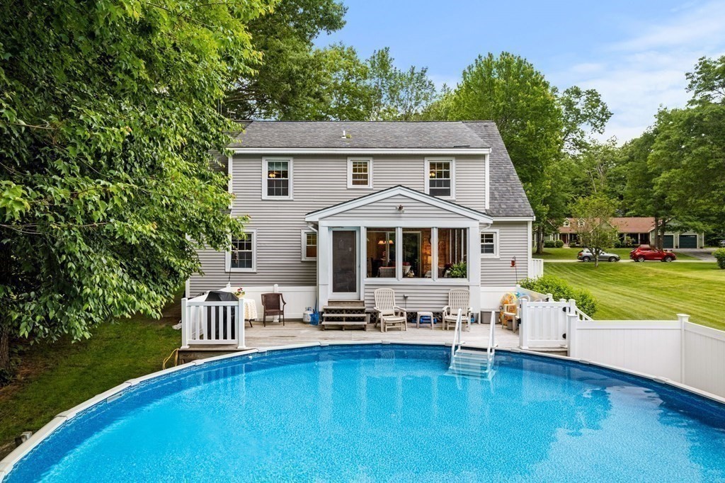 15 Fairview Farm Road Haverhill, MA 01832 - Photo 35 of 42 a front view of a house with swimming pool having outdoor seating