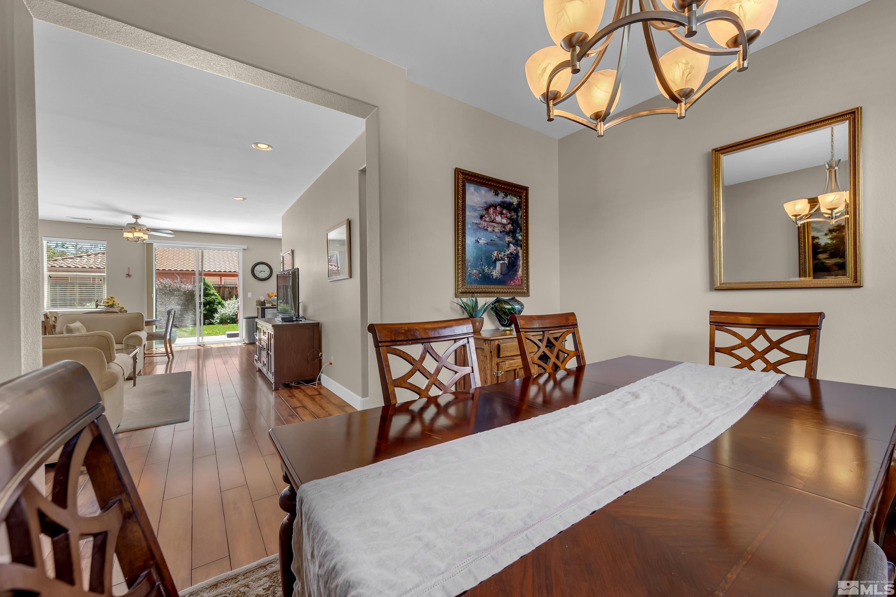 420 Manciano Way Reno, NV 89521 - Photo 9 of 30 a view of a dining room with furniture