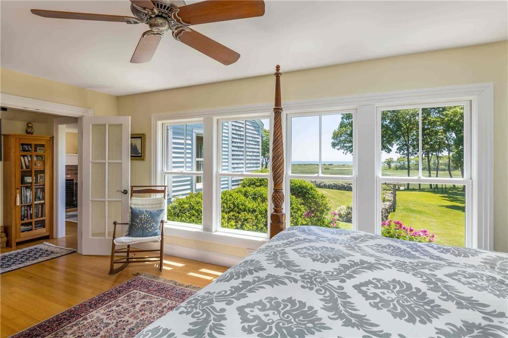 14 Seapoint Road Kittery Point, ME 03905 - Photo 17 of 35 The Master Bedroom is accented with...