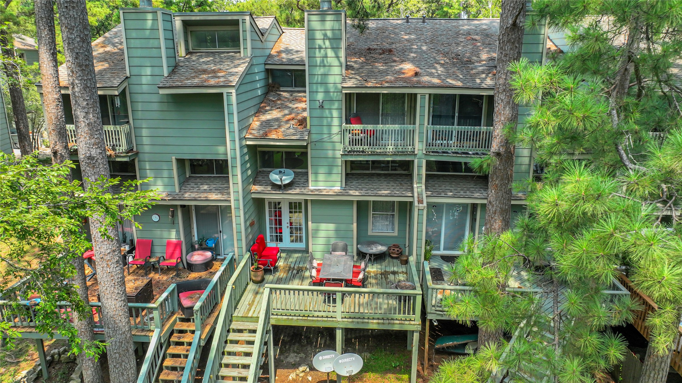 146 Villa Way Coldspring, TX 77331 - Photo 23 of 37 View of the back of the townhome