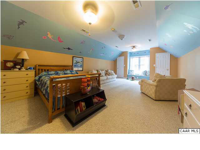 6725 Amicus Road Ruckersville, VA 22968 - Photo 34 of 50 a bedroom with furniture and a mirror