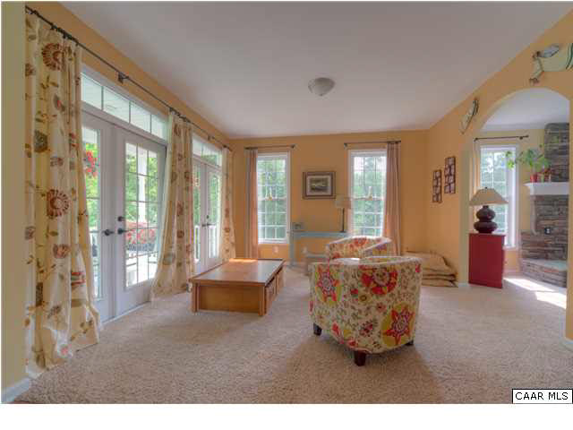 6725 Amicus Road Ruckersville, VA 22968 - Photo 8 of 50 a living room with furniture and a large window