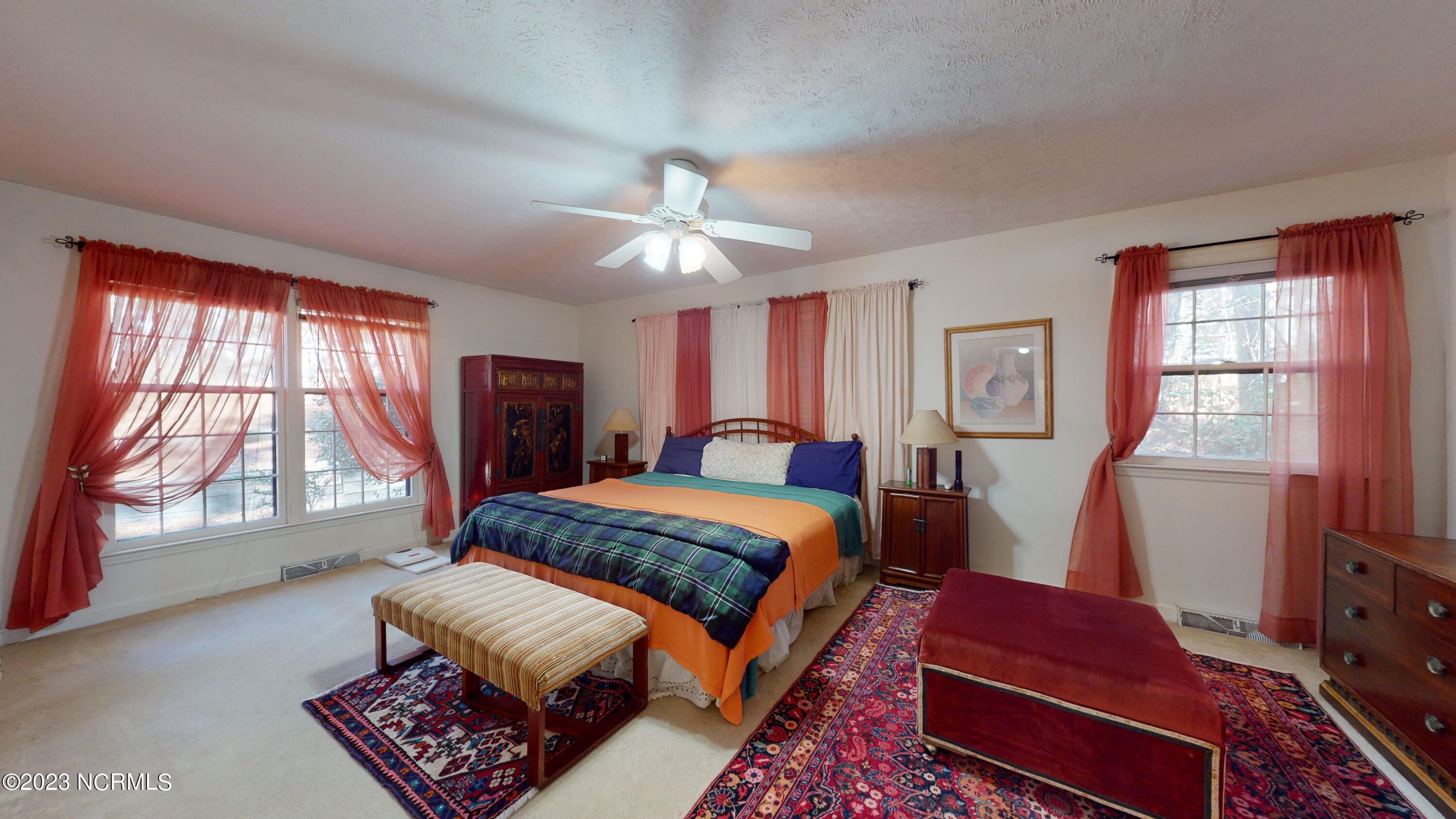 255 Cliff Road Southern Pines, NC 28387 - Photo 39 of 68 Master Bedroom w Ceiling fan