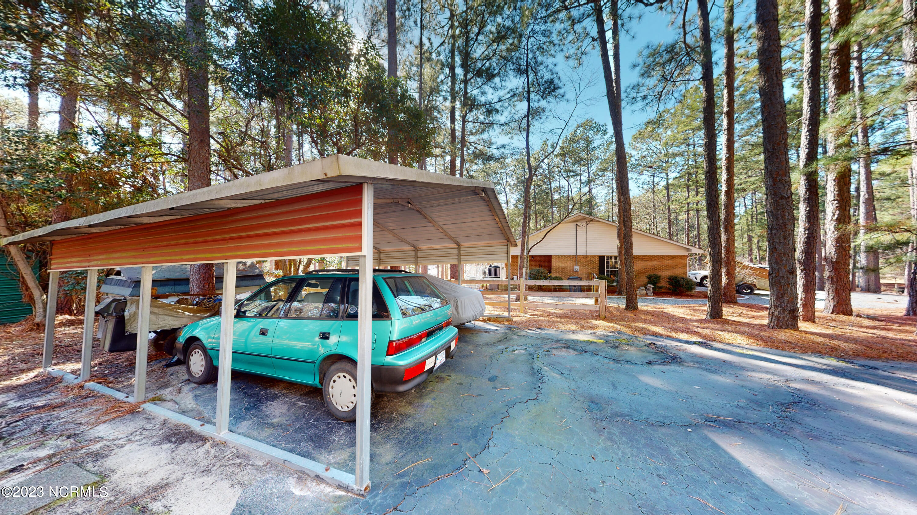 255 Cliff Road Southern Pines, NC 28387 - Photo 56 of 68 Metal Carport