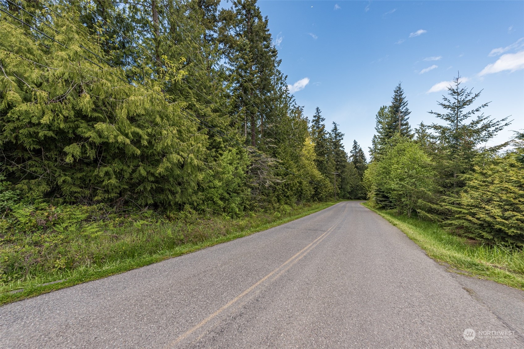 999 Louella Road Sequim, WA 98382 - Photo 26 of 38 a view of a road from a yard