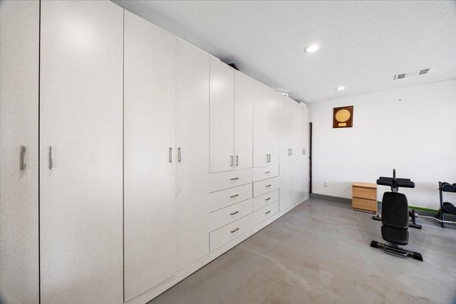 a view of a livingroom with furniture