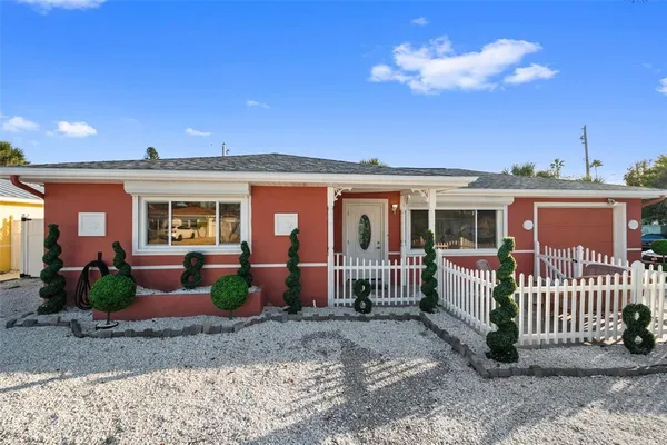 a view of a house with a porch