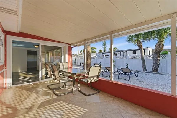 a living room filled with furniture