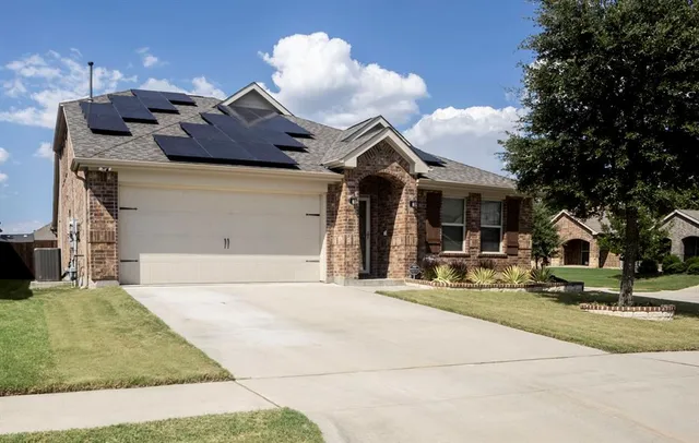 a front view of a building with street
