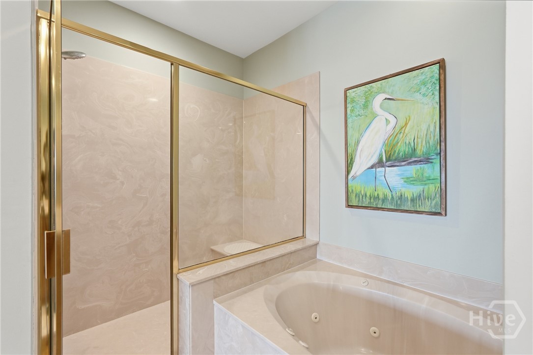 214 Butler Avenue, Unit 306 Tybee Island, GA 31328 - Photo 25 of 49 Separate walk-in shower in Primary Bathroom