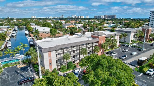 an aerial view of city