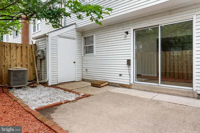 a view of a backyard of a house