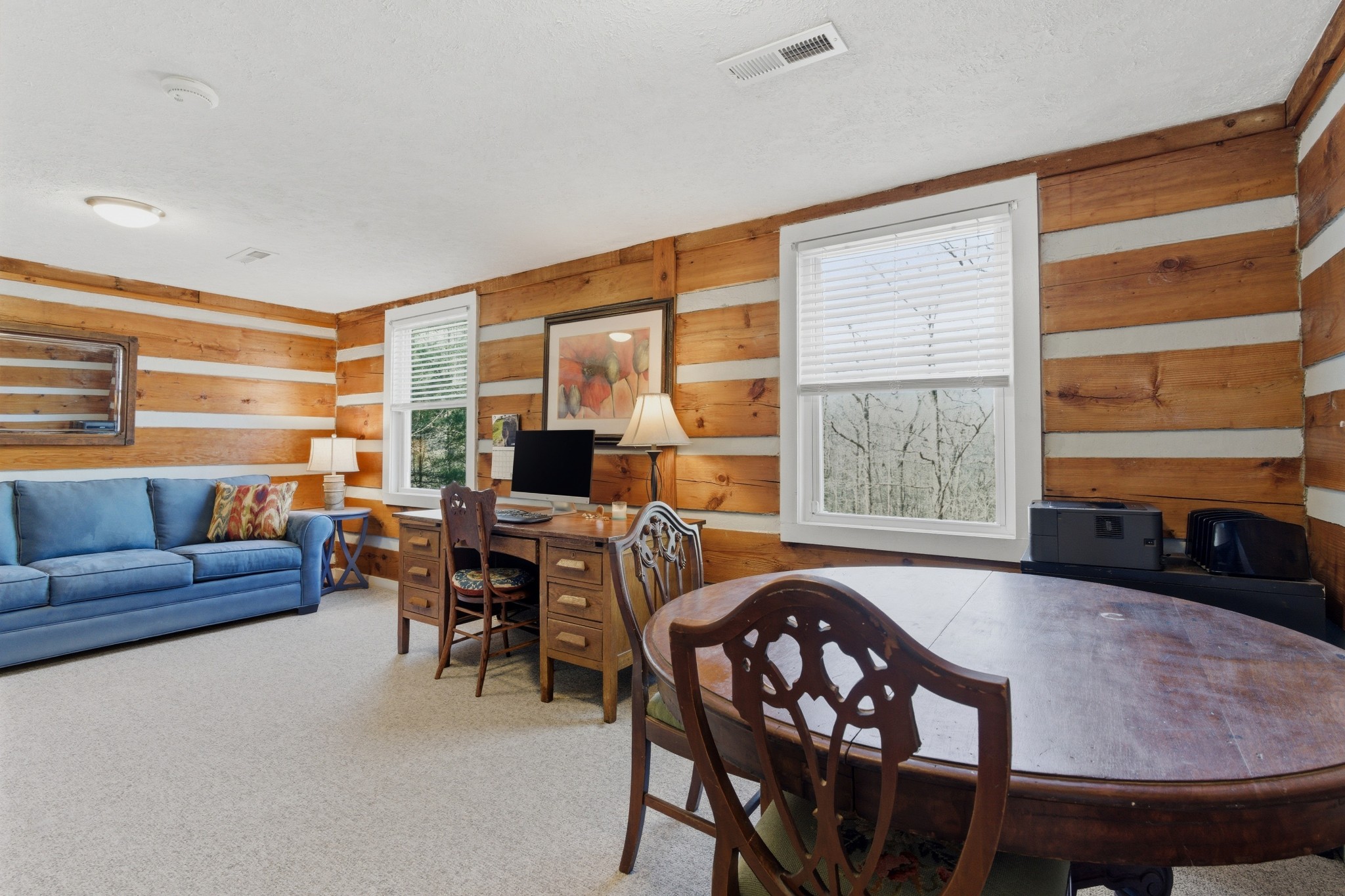 551 Mt Pleasant Road Kingston Springs, TN 37082 - Photo 24 of 68 a living room with furniture and a large window