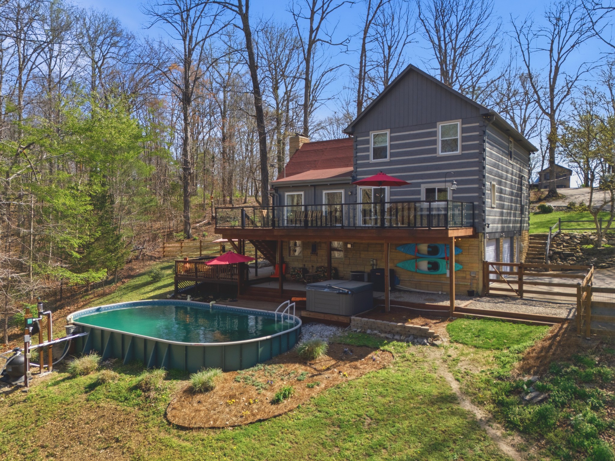 551 Mt Pleasant Road Kingston Springs, TN 37082 - Photo 51 of 68 a front view of a house with a yard