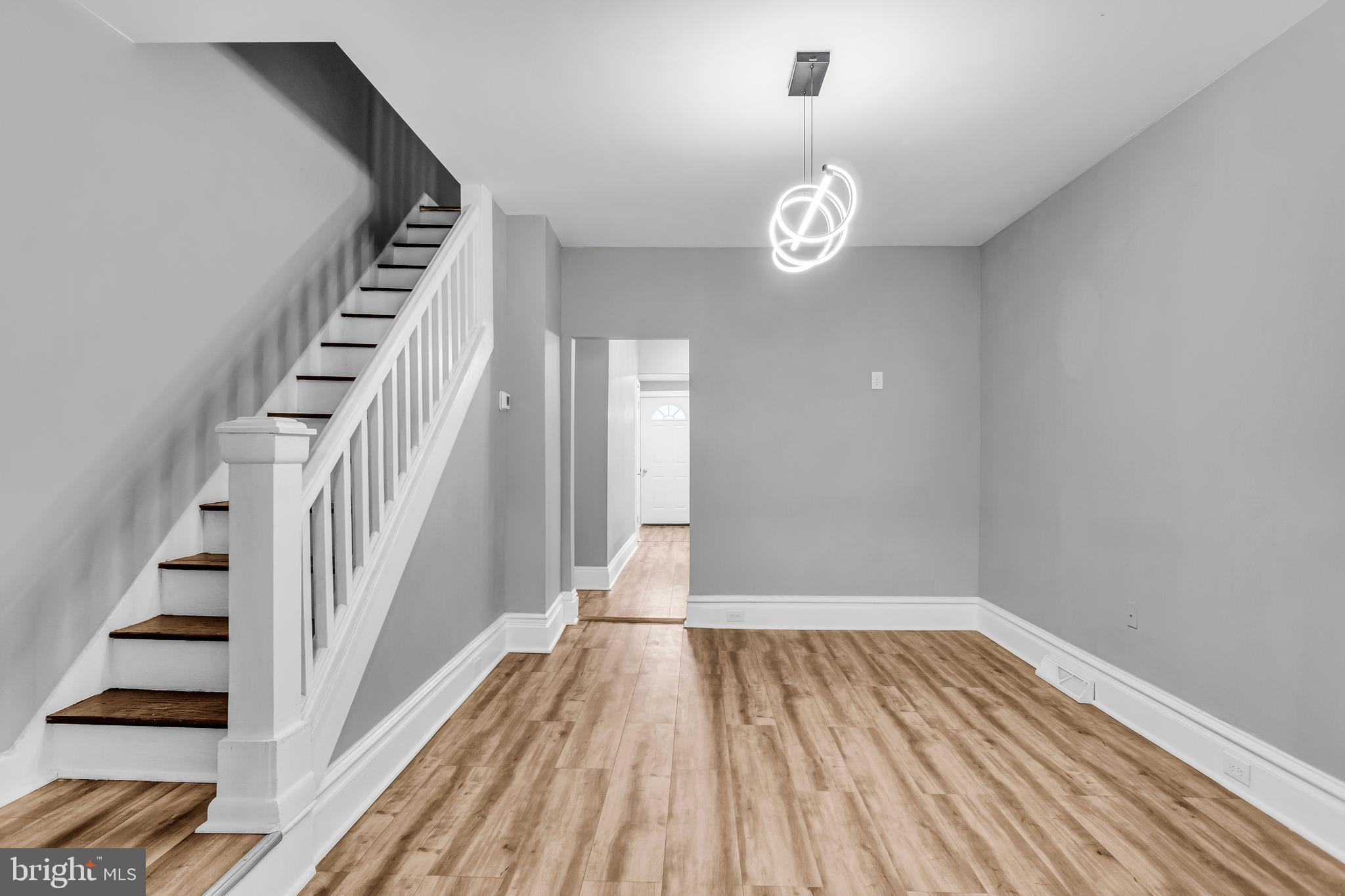 726 South 2nd Street Steelton, PA 17113 - Photo 2 of 25 wooden floor in an empty room with a window