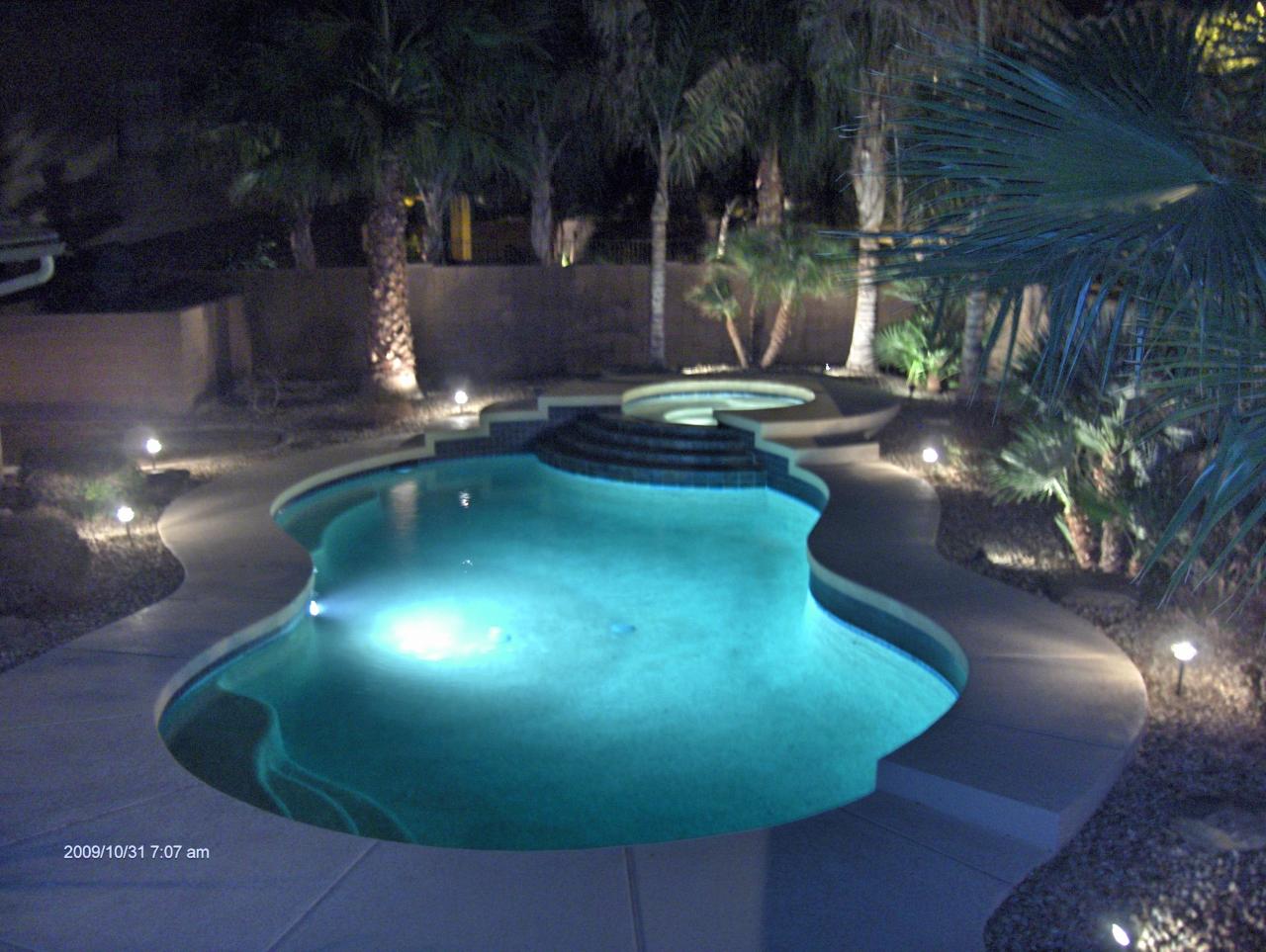 3281 East Kimball Road Gilbert, AZ 85297 - Photo 20 of 20 Pool's Amazing Accent Lighting