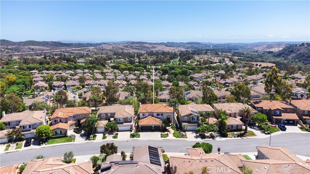 12 Serna Rancho Santa Margarita, CA 92688 - Photo 58 of 75 an aerial view of a city with lots of residential buildings