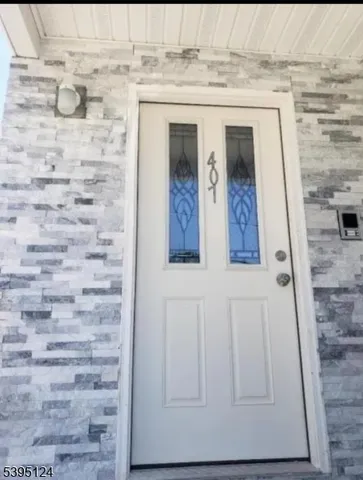 a view of front door