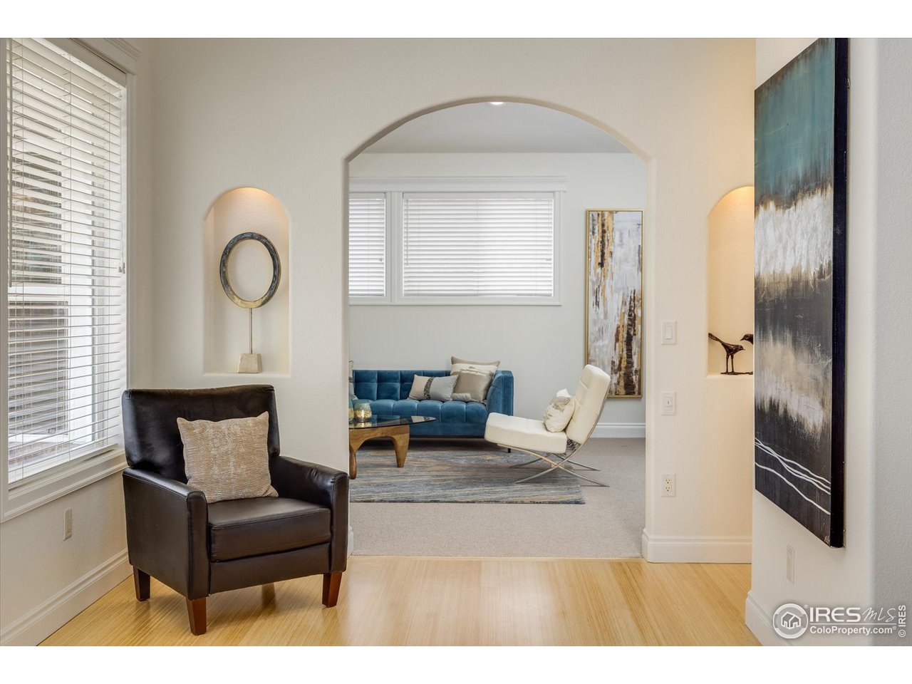 1241 High Street Boulder, CO 80304 - Photo 14 of 36 a living room with furniture and a window