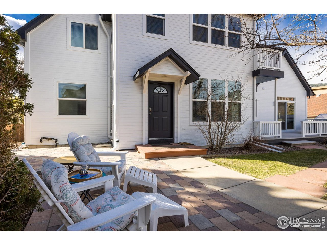 1241 High Street Boulder, CO 80304 - Photo 28 of 36 a view of a house with swimming pool and sitting area
